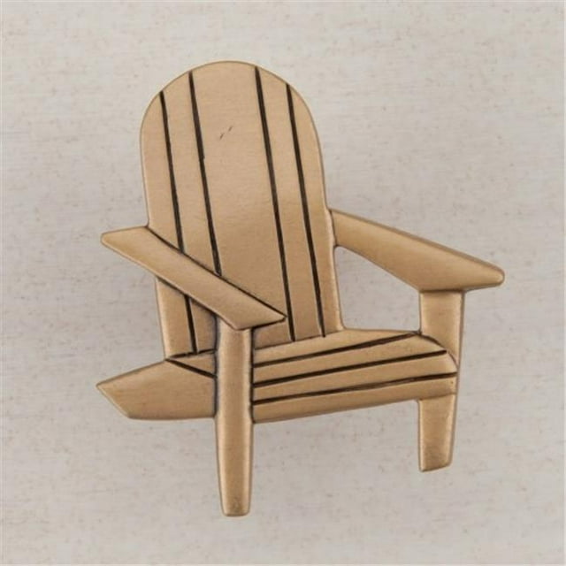Acorn Manufacturing DPJGP Artisan Collection Plage Chaise Bouton&44; Musée Or