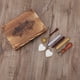 thumbnail image 5 of Sello de sellado de estilo retro, mango de madera, cuchara para sello con kit de cera de sellado, 5 of 5