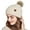 C, variant on Hats Christmas Women Winter Warmer Casual Plush Crochet Multicolor Women Knit Ball Baseball Caps Winter Hats For Women