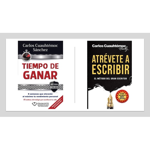 Paquete De Libros Diamante Tiempo De Ganar Y Atrévete A Escribir 7502297052012
