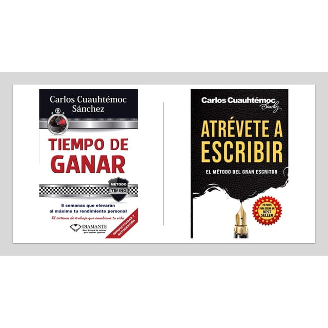 Paquete De Libros Diamante Tiempo De Ganar Y Atrévete A Escribir 7502297052012