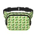 thumbnail image 1 of Easygdp dogs St Patrick's Day Fanny Packs para Mujeres y Hombres, Bolsa de Cinturón, Bolsos de Cruz para Trabajo/Correr/Senderismo, 1 of 9