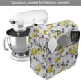 thumbnail image 2 of Spring Stand Mixer Cover, Flowers Lemons Essence Refreshing Agriculture Harvest Aroma Organic Watercolor Art, Kitchen Appliance Organizer Bag Cover with Pockets, 5 Quarts, Multicolor, by Ambesonne, 2 of 4