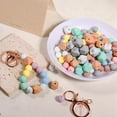 thumbnail image 5 of Silicone Beads, 120pcs Silicone Beads for Keychain Making, 5 of 6