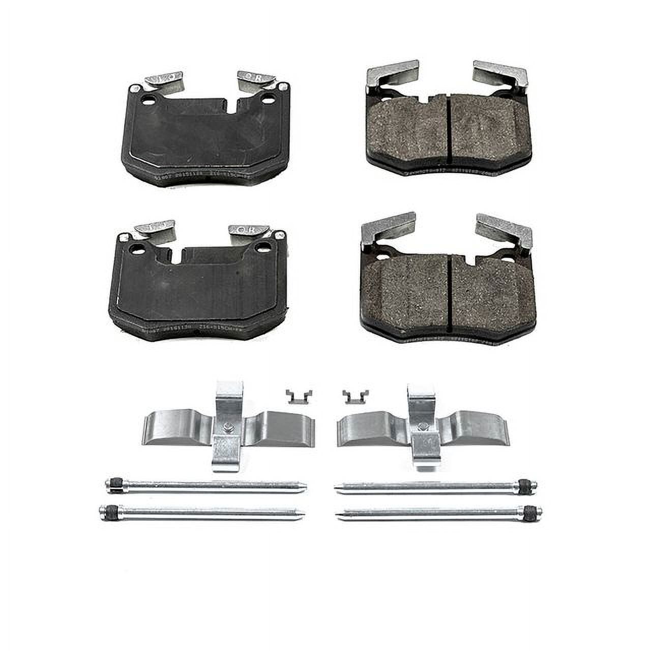 Power Stop Rear Z17 Evolution Ceramic Brake Pads with Hardware 17-1807