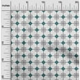 thumbnail image 1 of oneOone Tissu en Coton Flex Imprimé Géométrique Carré & Triangle pour Couture Largeur 40 Pouces, 1 of 4