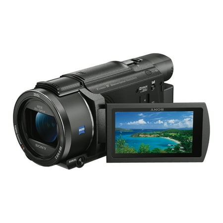 Sony - Handycam AX53 4K Flash Memory Premium Camcorder - Black