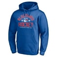 thumbnail image 2 of Men's Blue New York Rangers Hometown Collection Blue Shirts Hockey Pullover Hoodie, 2 of 3