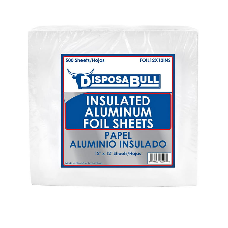 DisposaBull - 18 x 500' Aluminum Foil Roll, Each