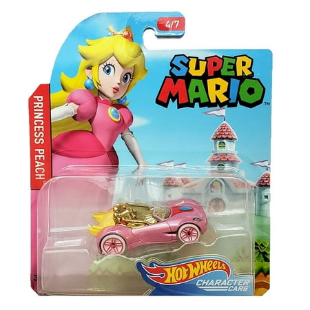 Hot Wheels Mario Brothers Princess Peach Toy
