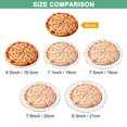thumbnail image 4 of Uxcell Cooling Rack, 6.5" Round Stainless Steel Baking Rack with 20mm Legs for BBQ/Cooking/Roasting/Grilling/Steaming/Drying, Wire Cooling Rack for Baking [Silver], 4 of 7
