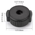 thumbnail image 4 of 6 PCS Plastic Cymbal Nuts,Quick-Set Cymbal Nut for Percussion Drum Kit,Percussion Replacement Parts, 4 of 5