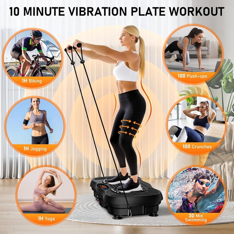 which vibration plate is best for weight loss Amazon.com : PBYRD Vibration Plate Exercise Machine, Lymphatic Drainage  Machine for Weight Loss, Shake Vibrating Plate Full Body Workout Fitness  Platform, Vibration Board For Shaping Wellness,Home Sport Gym-330lbs :  Sports & Outdoors main image 1