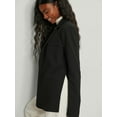 thumbnail image 3 of Elina fashion Female Blazer Terry Rayon Jacket Formal Office Suit Coat, 3 of 5