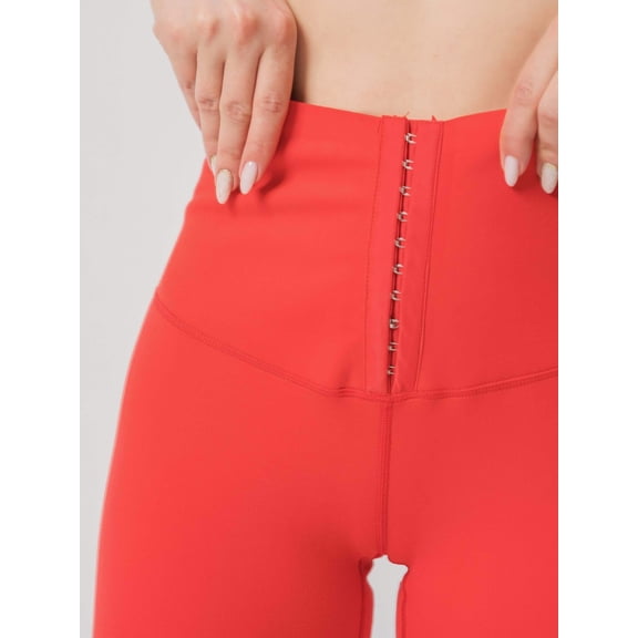 Women’s High-Rise Shapewear Legging, Moisture-Wicking Compression Activewear