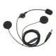 thumbnail image 3 of Micrófono de auriculares de radio de casco de motocicleta negro, auriculares de casco, fácil instalación, auriculares de de dos, 3 of 9
