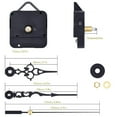 thumbnail image 3 of Movimiento De Repuesto De Reloj De Cuarzo De Alto Torque, Kits De Movimiento De Reloj Diy Para Reemplazo De Reparación De Reloj Serendint HA028753-00, 3 of 6