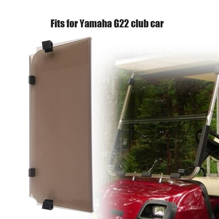 Golf Cart Parts,HURRISE 2 Colors Acrylic Windshield for Yamaha G22 Golf Cart Club
