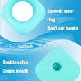 thumbnail image 4 of Blue Peacock Swimming Ring Adult Children Inflatable Seat Ring Lifebuoy 120cm, 4 of 4