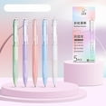thumbnail image 6 of MOQIN Black Ink Gel Pens 5 PCS Set, Fine Point 0.5mm Cute Pens, Aesthetic Gel Pens Comfort Grip Smooth Writing Pen for Journaling and Signature, 6 of 9