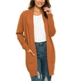 thumbnail image 2 of HAOMEILI Women's Long Cardigan Sweater 2024 Fall Fashion Casual Oversized Knit Open Front Coatigan Jacket Coat Trendy Outfits, 2 of 6