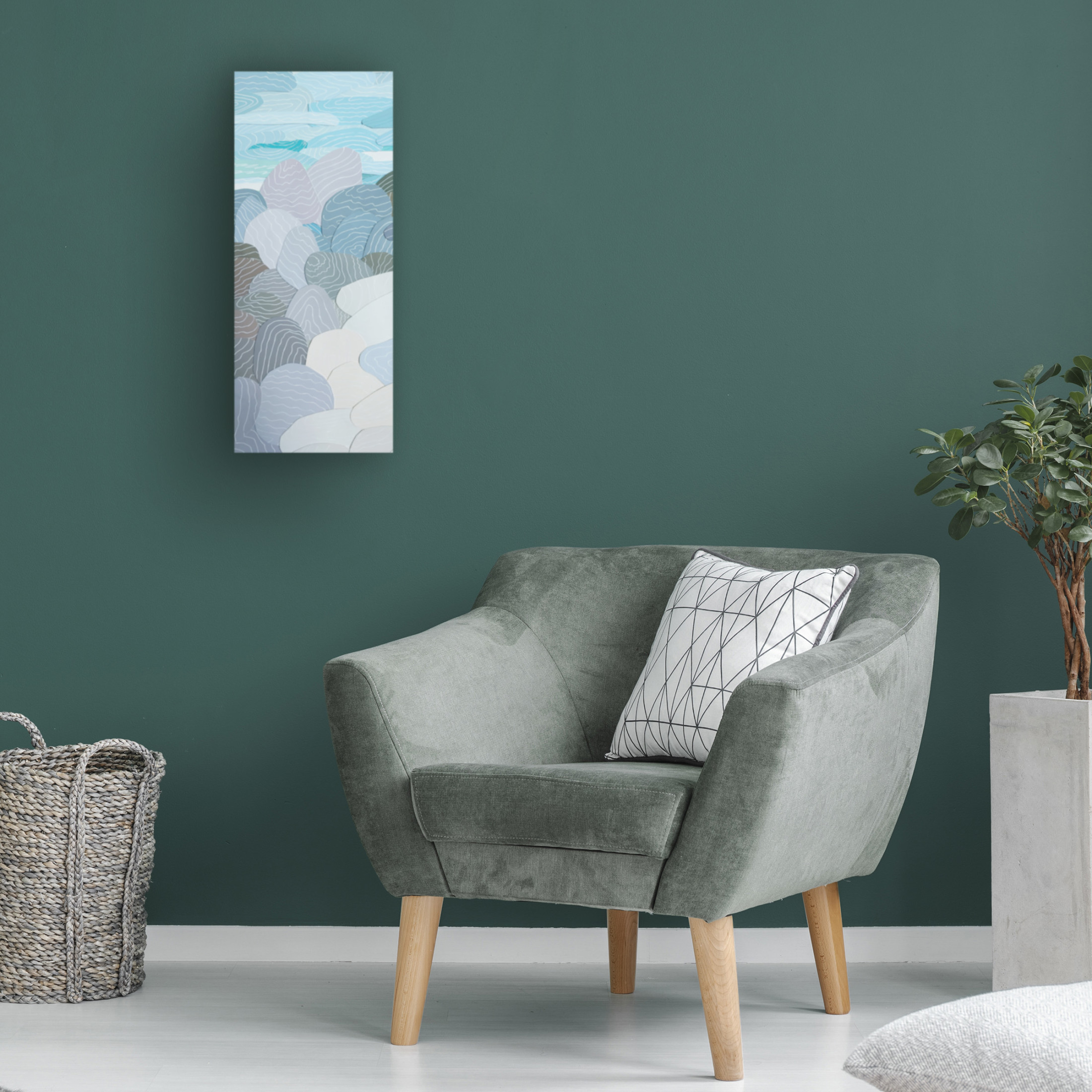 Trademark Fine Art Coco Good  Chiang Mai Vert III Canvas Wall Art