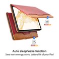 thumbnail image 2 of Funda para tablet Oduio Galaxy Tab S8 Plus 12.4" de cuero PU rojo, 2 of 7