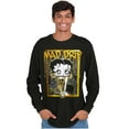 thumbnail image 5 of Betty Boop Mad Drip Heart of Gold Women's Long Sleeve T Shirt Brisco Brands M, 5 of 6