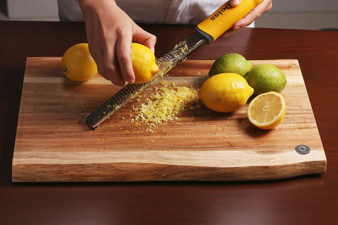 Citrus Lemon Zester & Cheese Grater Sets by AdeptChef Vegetables Lemon Ginger sharp Stainless Steel Blade Protective Cover Garlic Parmesan Cheese Dishwasher Safe 3 Packs With 3 Cot Nutmeg 