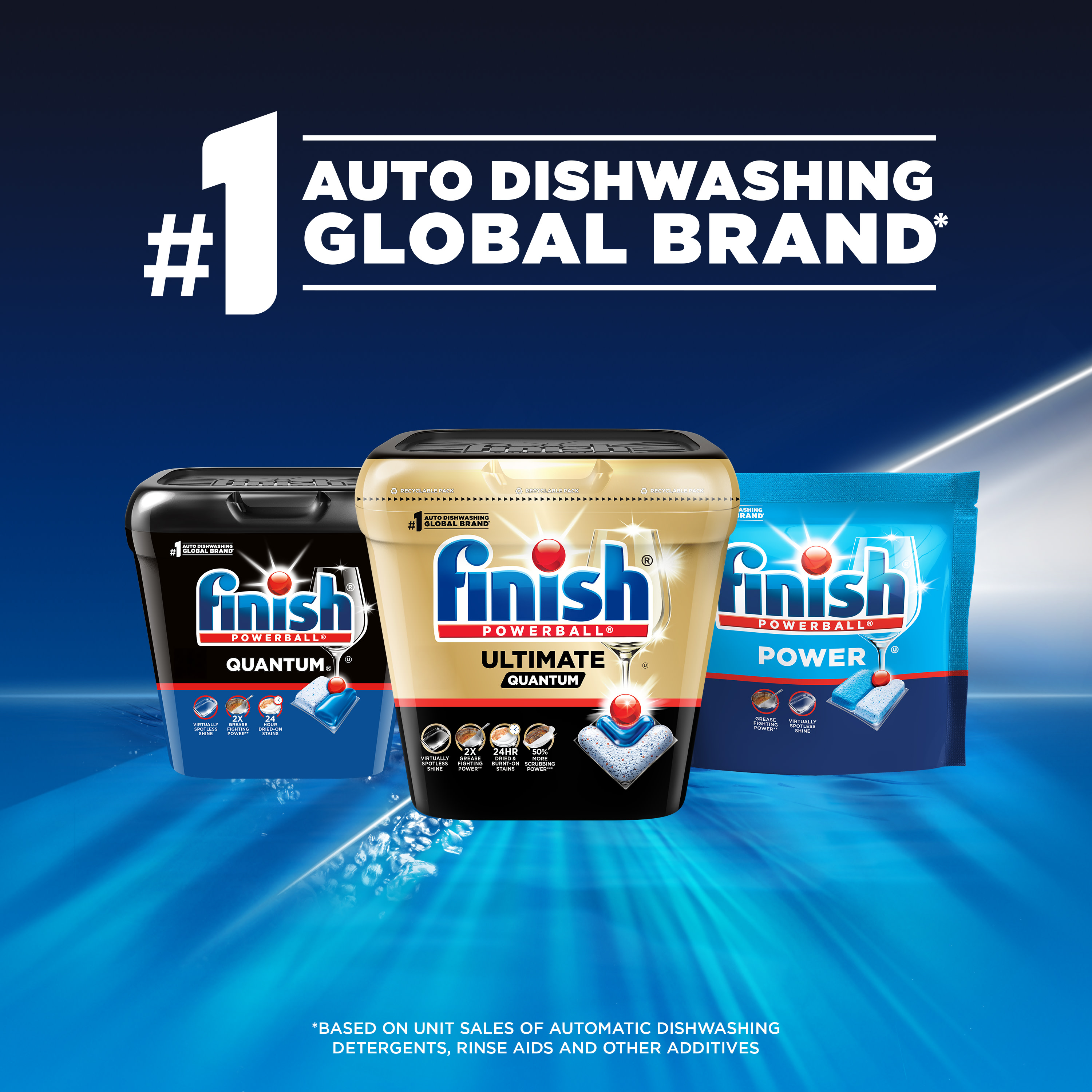 Finish Quantum Dishwasher Pods, 45 Count photo 7