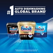 Finish Quantum Dishwasher Pods, No Pre-Rinse Dishwasher Detergent Tabs Soap, Advanced Clean, 45 Count