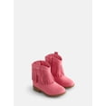 thumbnail image 2 of Wonder Nation Toddler Girls Fringe Western Boots, 2 of 4