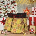 thumbnail image 6 of Wukai Colourful Tie Dye 1 Print Christmas Burlap Bags,Drawstring Christmas Burlap Goody Gift Candy Bags Xmas Burlap Treat Bags for Candy Wrapper Xmas Party Favors-Black, 6 of 8
