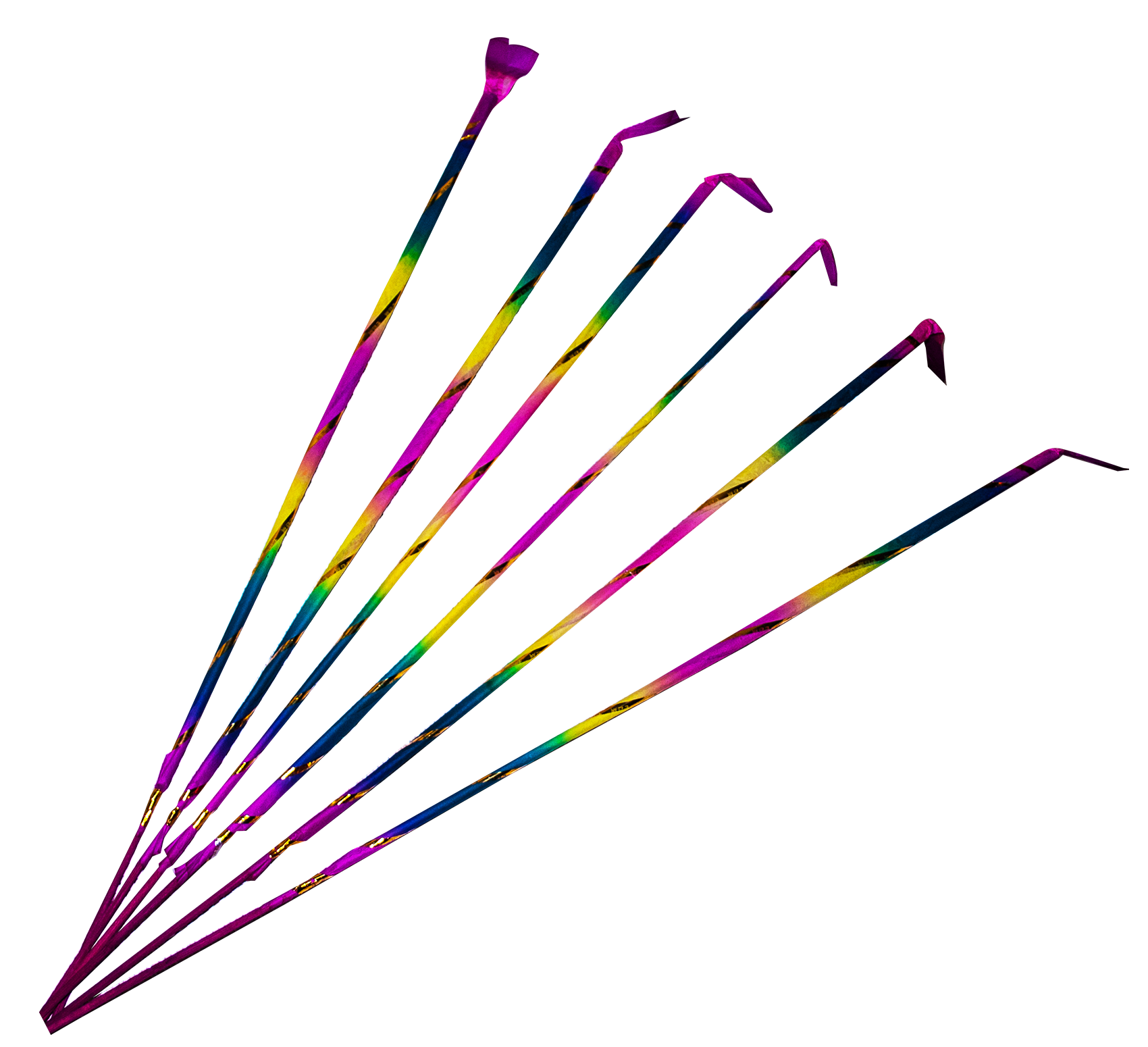 Morning Glory 36 Inch Sparklers Multi Color Sparkles With Bamboo Handle 3 Packs Of 6 18 Total Walmart Com Walmart Com