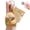 Brown, variant on Soft PVC Bubble Popper Keychain 6.2X5Cm Fun Squeeze Toy Anxieties Relief Pendant For Adults Students And Holiday Present
