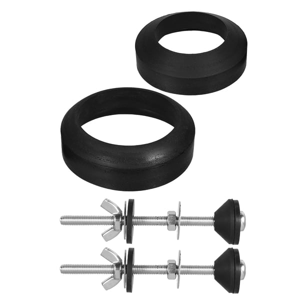 BRIGHTFUFU 1Jgo Kit De Tornillos Metálicos Para De Inodoro Con Juntas Sellantes Y Reparación Segura