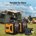 thumbnail image 5 of MaXpeedingrods 5000 Watt Inverter Generator, Gas Powered, Electric and Remote Start, EPA Compliant for Outdoor Camping, Travel and Family Power Failure, 5 of 10