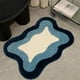 thumbnail image 1 of Alfombras de baño, tapete de baño, tapete de baño grueso, suave, absorbente, con respaldo de goma, tapetes de microfibra secos, alfombras lavables a máquina para el piso de la ducha, corredor de baño,, 1 of 7