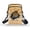 Leopard Star Pattern, variant on HELLHERO Travel Crossbody Purse Dog and Sunflower Pattern Double Deck Small Crossbody Purse for Unisex