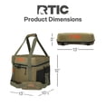 thumbnail image 4 of Cooler RTIC Everyday de 28 latas con aislamiento de lados suaves, color oliva, 4 of 6
