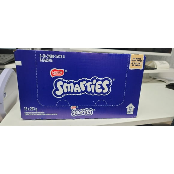 Smarties Boîte de 18 Paquets de 203g