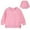 Hot Pink, variant on RTKFRFLM Warm Sweatshirt Solid Color Pullover Hoodie for Babies Green 6-9 Months