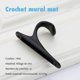 thumbnail image 3 of Wall Mounted Coat Hook, Coat Hooks, Retro Black Coat Hooks To Screw On, Robe Hook , Single Hook For Kitchen Bathroom Bedroom, 3 of 5