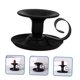 thumbnail image 5 of Homoyoyo 2Ud Soportes Para Velas De Hierro Negro Con Simple Perfectos Para De Fiestas, 5 of 8