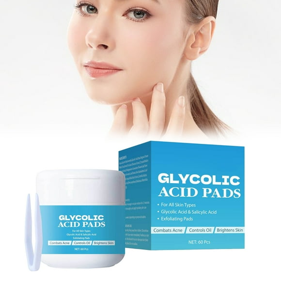 Glycolic Acid Resurfacing Pads 2% Salicylic Acid Exfoliating Peels Face Pads Effective Exfoliation Peel