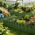thumbnail image 6 of Plastic Garden Fence, 5 Pack Decorative Picket Border Edging, Modular Interlocking Landscape Walkway Boundary Barrier for Lawns Flowerbeds Yard Sceneries, 6 of 6