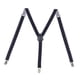 thumbnail image 5 of Tirantes para hombre con correas elásticas en forma de Y, tirantes ajustables con 3 ganchos para Azul oscuro, 5 of 9