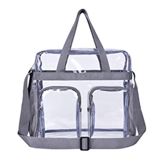 Sac à Main Transparent, Sac Transparent, Sac d'Épaule pour Femme portable et Tendance, Sac de Rangement