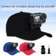 thumbnail image 5 of Soporte para gorra de béisbol para cámara, correa ajustable para la cabeza, soporte para sombrero para dji Osmo Action, 5 of 5