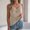 Khaki, variant on Women's Tops and Blouses Summer Solid Color Sleeveless Tank Tops Casual Loose Fit Standard Straps Summer Shirts